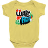 wake up and fight Baby Onesie