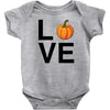 love pumpkin Baby Bodysuit