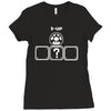 1 up mushroom nintendo mario snes gaming tee Ladies Fitted T-Shirt