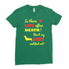 mans best friend Ladies Fitted T-Shirt