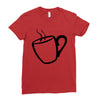coffee Ladies Fitted T-Shirt