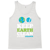 keep earth clean it's not uranus kawaii planets Tank Top