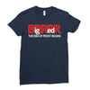 big red brrr - frost football Ladies Fitted T-Shirt