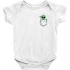 Alien Pocket Baby Bodysuit