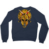 skull spartan Crewneck Sweatshirt