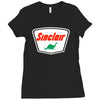 sinclair motor oils Ladies Fitted T-Shirt