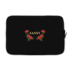 sassy with roses Laptop sleeve