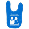 under new management   just married Baby Bibs