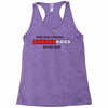sarcasm loading please wait (2) Racerback Tank