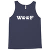 woof paw prints sticker vinyl Tank Top