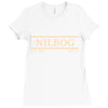 nilbog Ladies Fitted T-Shirt