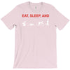 eat, sleep &amp; train triathlon sports, gym, athletic T-Shirt
