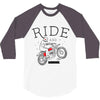 ride and fly high 3/4 Sleeve Shirt