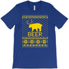 ugly sweater party beer bear funny T-Shirt
