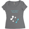 Creating a Little Disney Magic Character Women's Triblend Scoop T-shirt