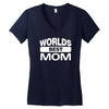 World's Best Mom Ever Women's V-Neck T-Shirt