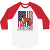 usa boxer flag 3/4 Sleeve Shirt
