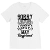 This Girl Is Taken By A Super Sexy May Boyfriend V-Neck Tee