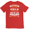 Super Cool Mother In Law Of A Freaking Awesome Son In Law V-Neck Tee