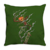 skate or burn! Throw Pillow