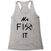 mr fix it handy man Racerback Tank