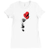 red balloons Ladies Fitted T-Shirt