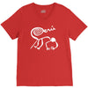 marca peru nazca lines monkey V-Neck Tee