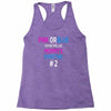 pink or blue mommy is expecting number 2 new Racerback Tank