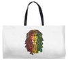 rasta lion Weekender Totes