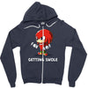 getting swole Zipper Hoodie
