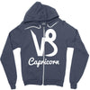 capricorne signe du zodiaq Zipper Hoodie