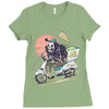 reaper's pizza Ladies Fitted T-Shirt