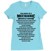 You Might Be A Mechanic If Ladies Fitted T-Shirt