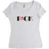 F*CK YOU! Women's Triblend Scoop T-shirt
