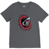 shark attack V-Neck Tee