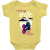 to the moon and back Baby Bodysuit