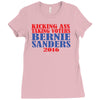 kicking ass taking voters bernie sanders for president 2016 Ladies Fitted T-Shirt