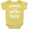 hawking av club middle school Baby Bodysuit