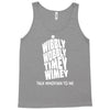 wibbly wobbly timey wimey talk whovian to me Tank Top