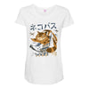 cat bus kong Maternity Scoop Neck T-shirt