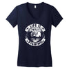 life is better fishing Women's V-Neck T-Shirt