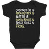 natural queens rock Baby Bodysuit