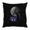 the nightmare before empire Throw Pillow