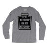 new i put ketchup Long Sleeve Shirts