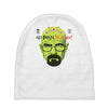 no brain no gain Baby Beanies