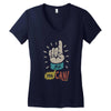 yes, you can! Women's V-Neck T-Shirt