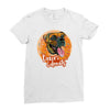 boxers and donuts Ladies Fitted T-Shirt