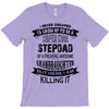 Super Cool Stepdad Of A Freaking Awesome Granddaughter T-Shirt