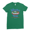 wonka boat tours Ladies Fitted T-Shirt