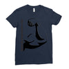 stong man Ladies Fitted T-Shirt
